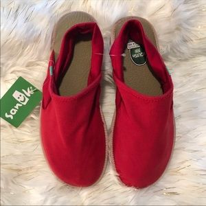 Sanuk yoga slingback
